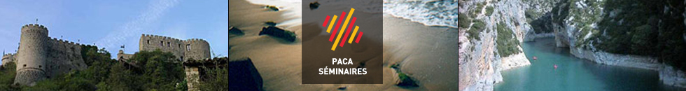 S�minaires Paca : h�tels, lieux de r�ception, salles de r�union, r�ceptifs et activit�s pour vos s�minaires, congr�s, salon